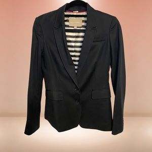 Banana Republic Suit Jacket Black Size 4